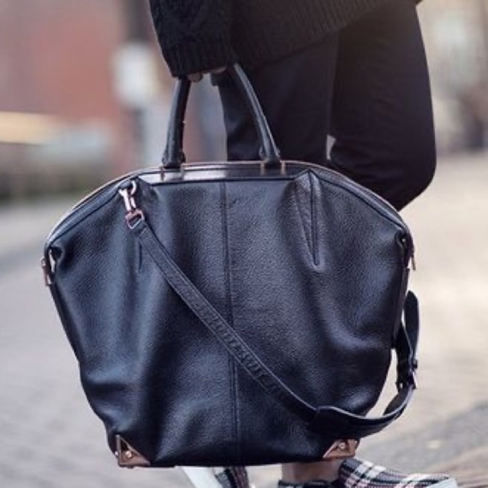 ALEXANDER WANG Large Emile Tote Bag Black
